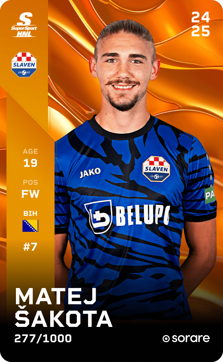 Matej Šakota 2024-25 • Limited 277/1000