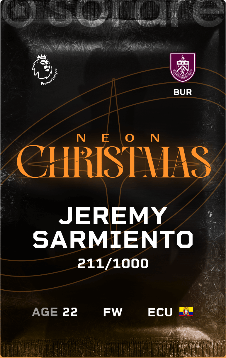 Jeremy Sarmiento 2024-25 • Limited 211/1000