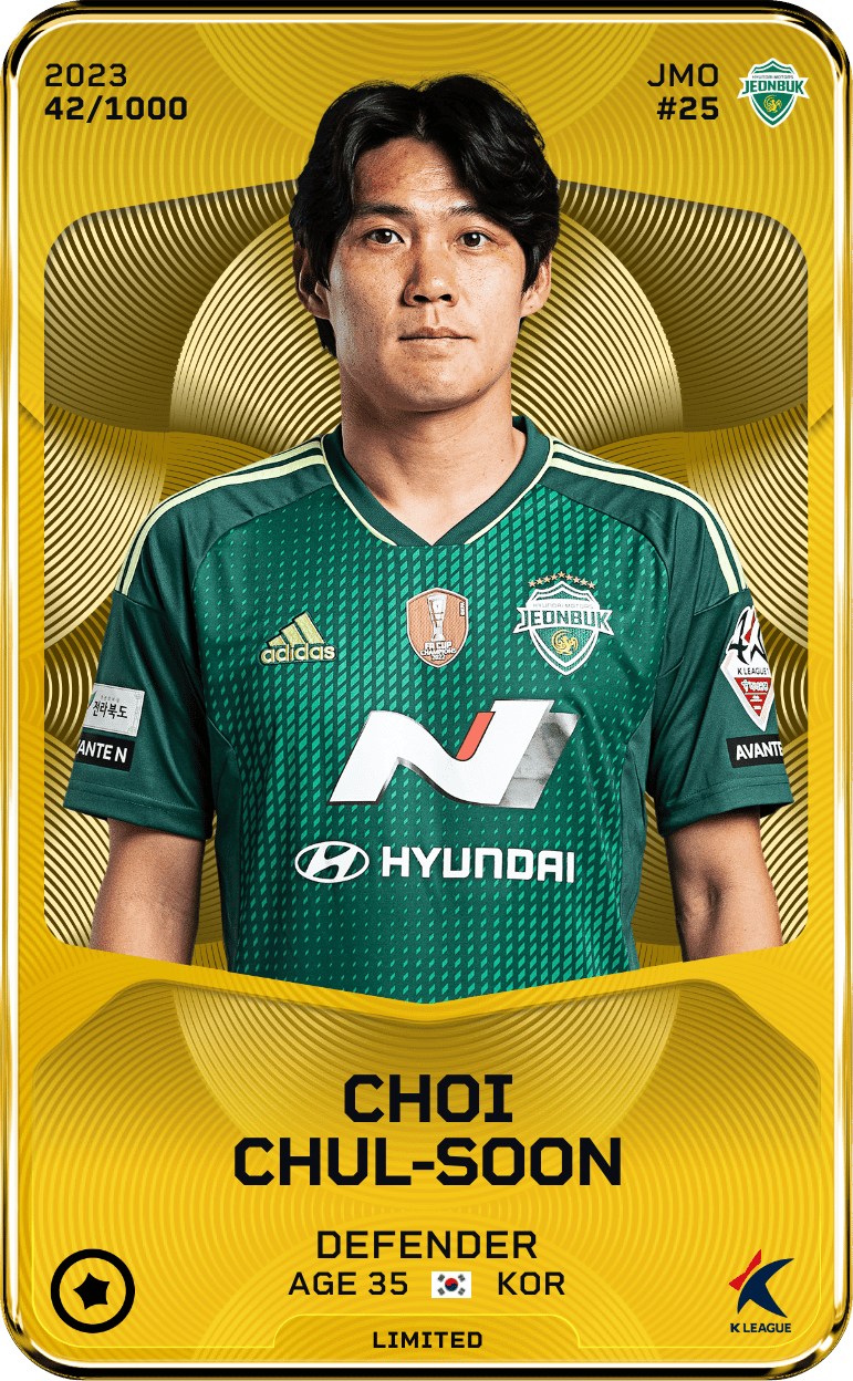 Choi Chul-Soon 2023-24 • Limited 42/1000