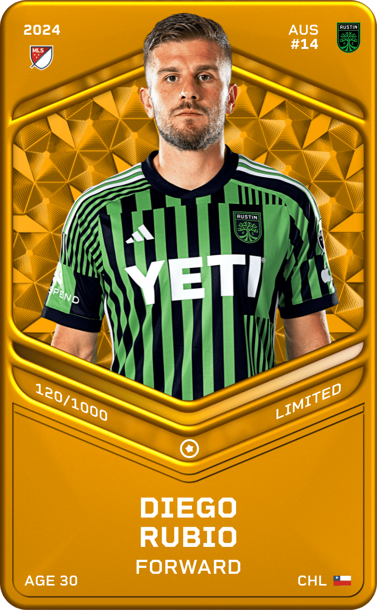 Diego Rubio 2024-25 • Limited 120/1000