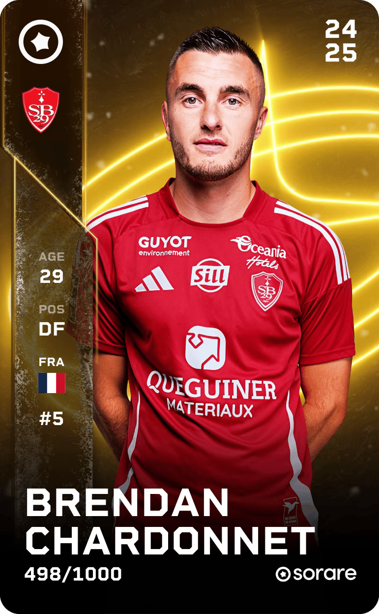 Brendan Chardonnet 2024-25 • Limited 498/1000
