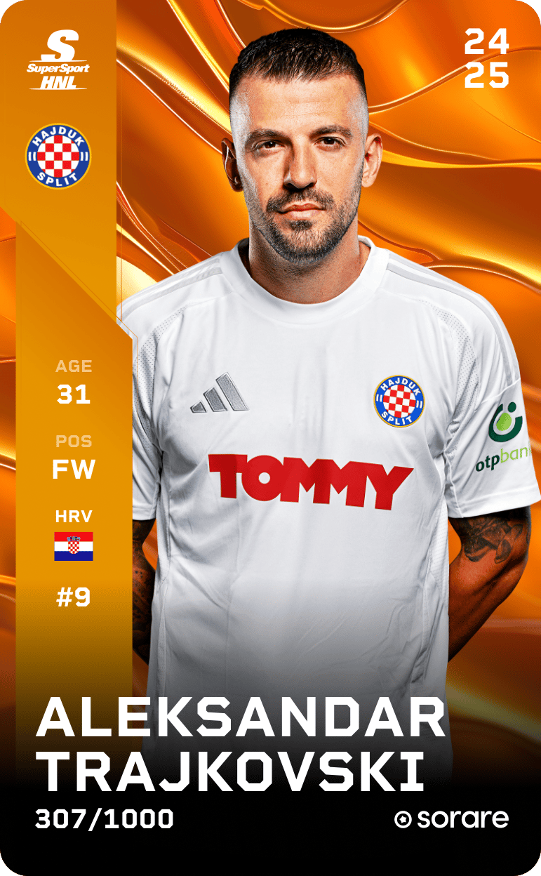 Aleksandar Trajkovski 2024-25 • Limited 307/1000