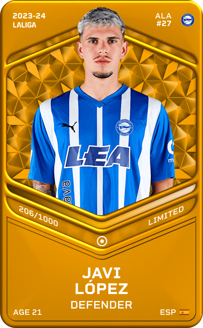 Javi López 2023-24 • Limited 206/1000