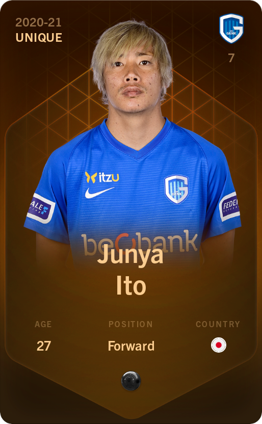 Sorare - Sorare Official - Junya Ito 2020-21 • Unique - NFT # 105465800206841280617405677870798737780186073078767516385809928543403642157914