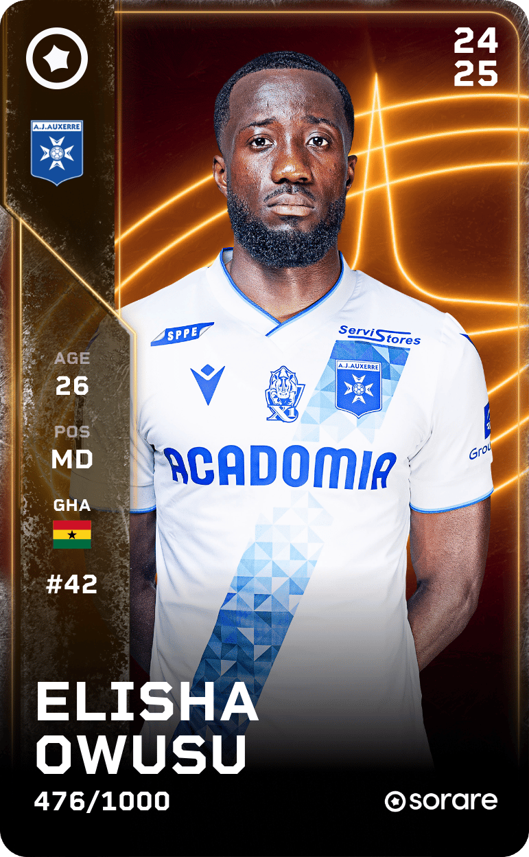 Elisha Owusu 2024-25 • Limited 476/1000