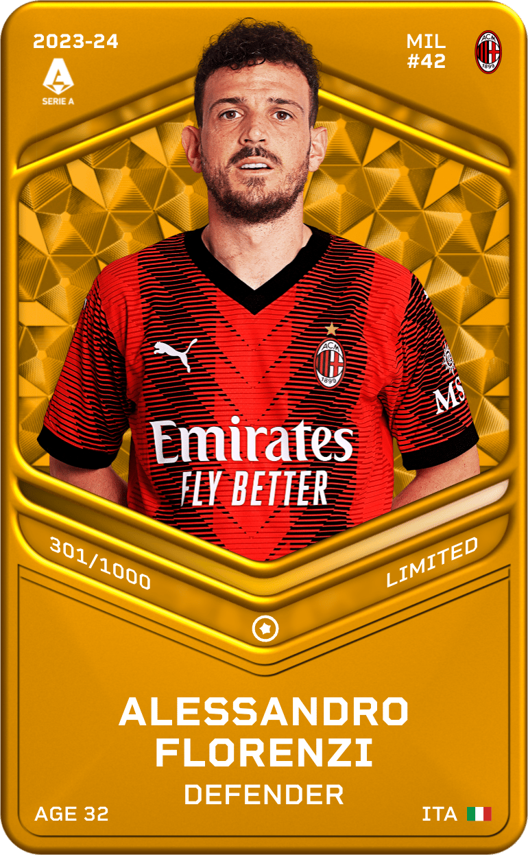Alessandro Florenzi 2023-24 • Limited 301/1000