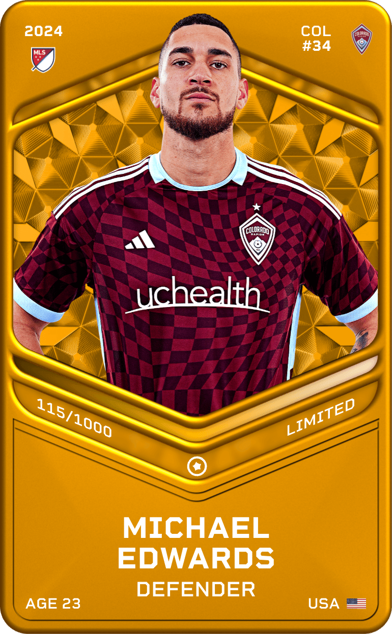 Michael Edwards 2024-25 • Limited 115/1000