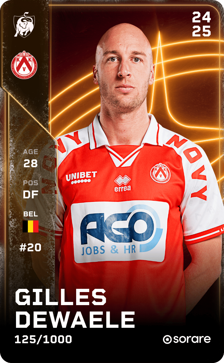 Gilles Dewaele 2024-25 • Limited 125/1000