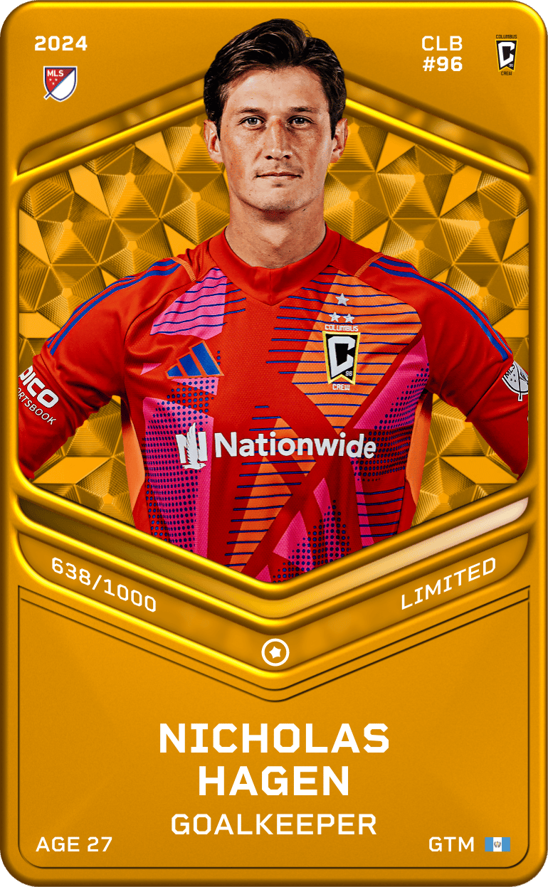 Nicholas Hagen 2024-25 • Limited 638/1000