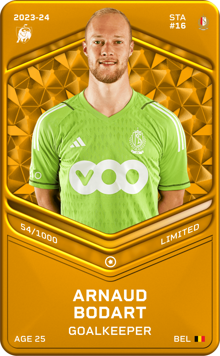 Arnaud Bodart 2023-24 • Limited 54/1000