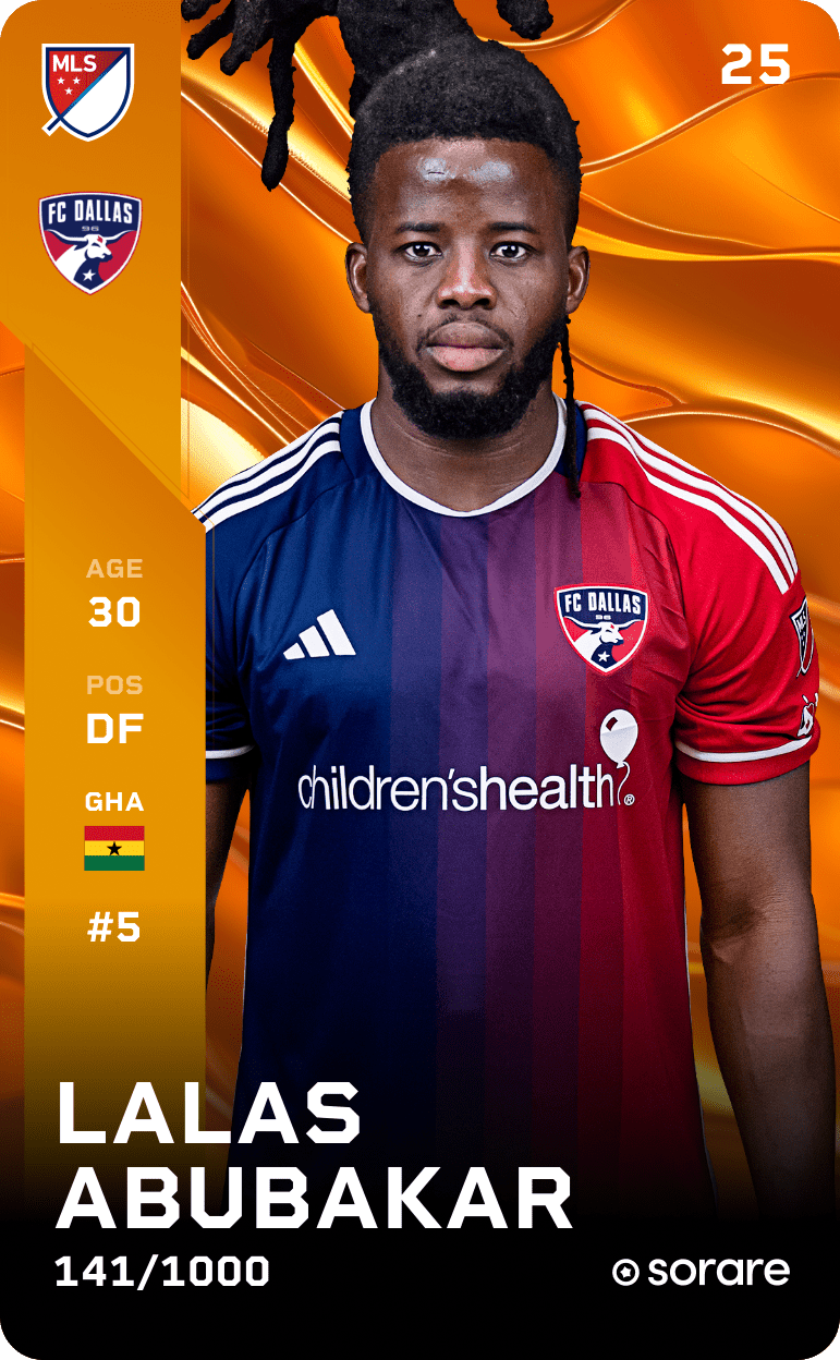 Lalas Abubakar 2025-26 • Limited 141/1000