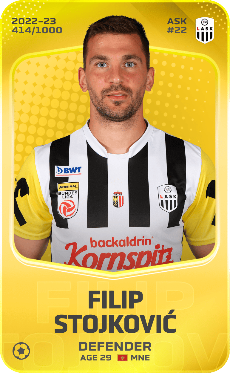 Filip Stojković 2022-23 • Limited 414/1000