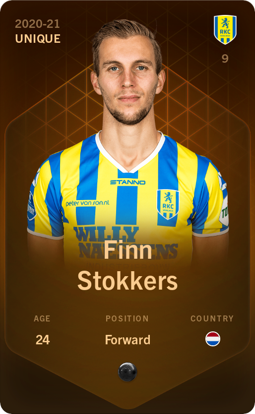 Sorare - Sorare Official - Finn Stokkers 2020-21 • Unique - NFT # 94066504214342585564144474970044665742977658764864344249353289620747806708533