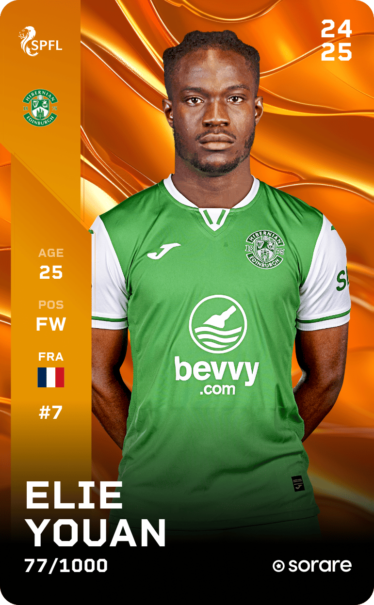 Elie Youan 2024-25 • Limited 77/1000