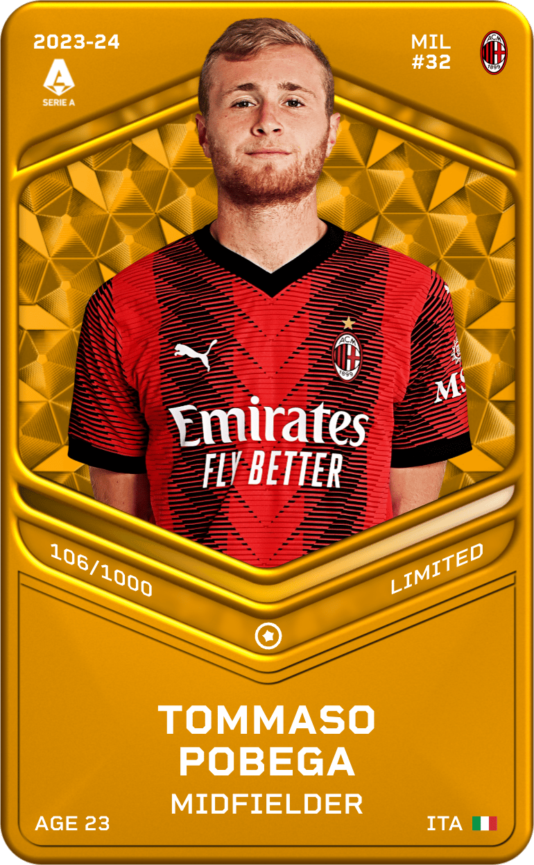 Tommaso Pobega 2023-24 • Limited 106/1000