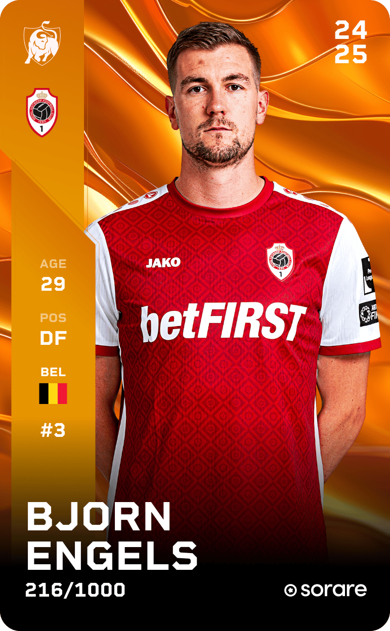 Bjorn Engels 2024-25 • Limited 216/1000