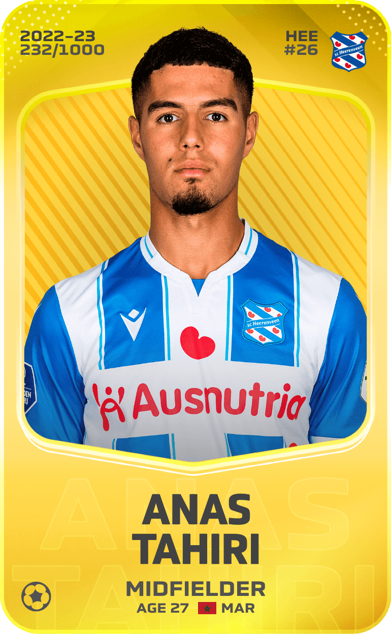 Anas Tahiri 2022-23 • Limited 232/1000