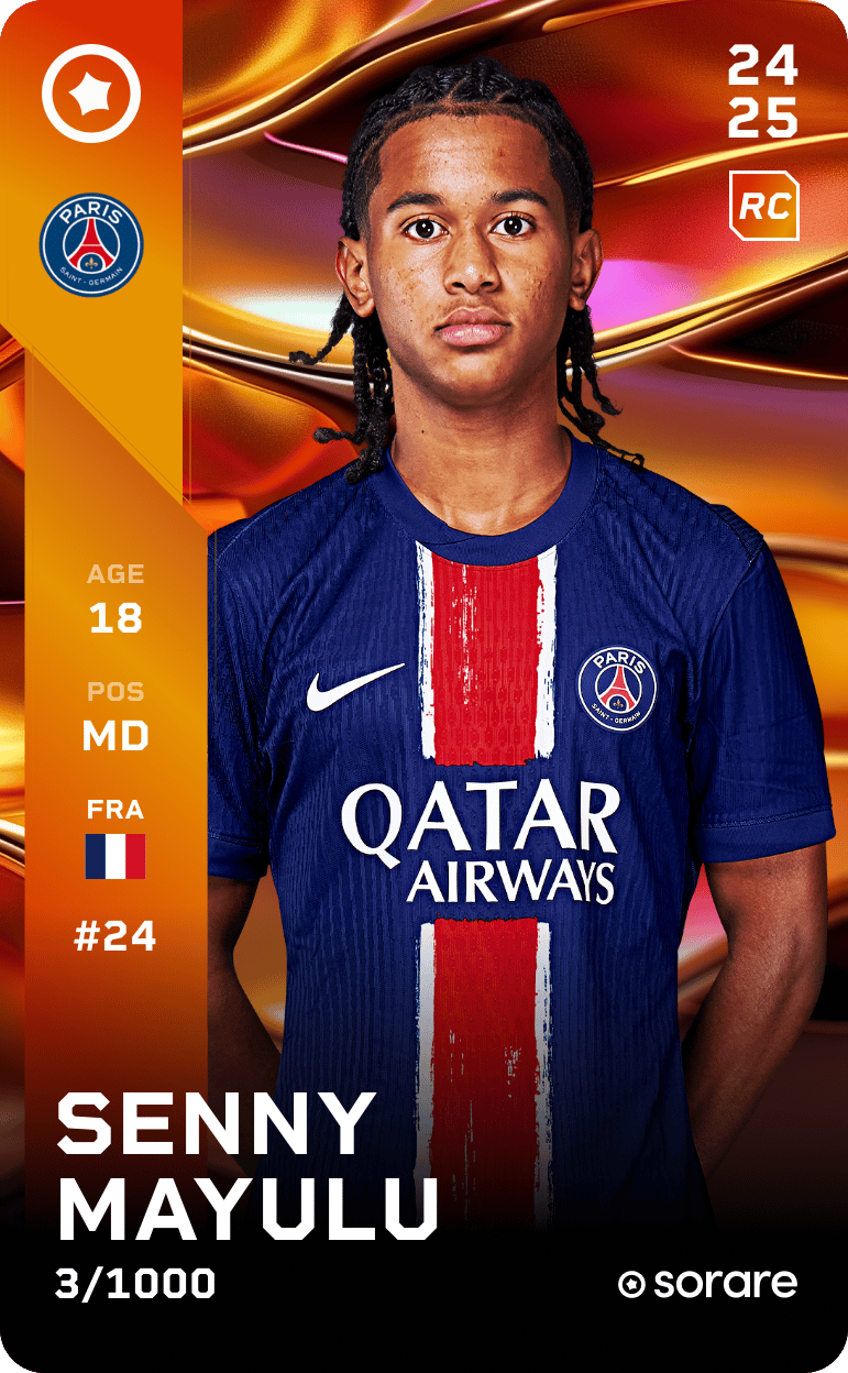 Senny Mayulu 2024-25 • Limited 3/1000