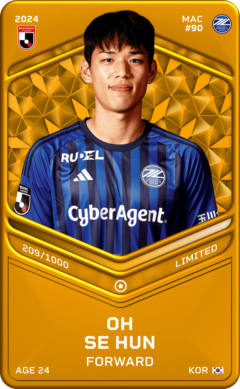 Oh Se Hun 2024-25 • Limited 209/1000