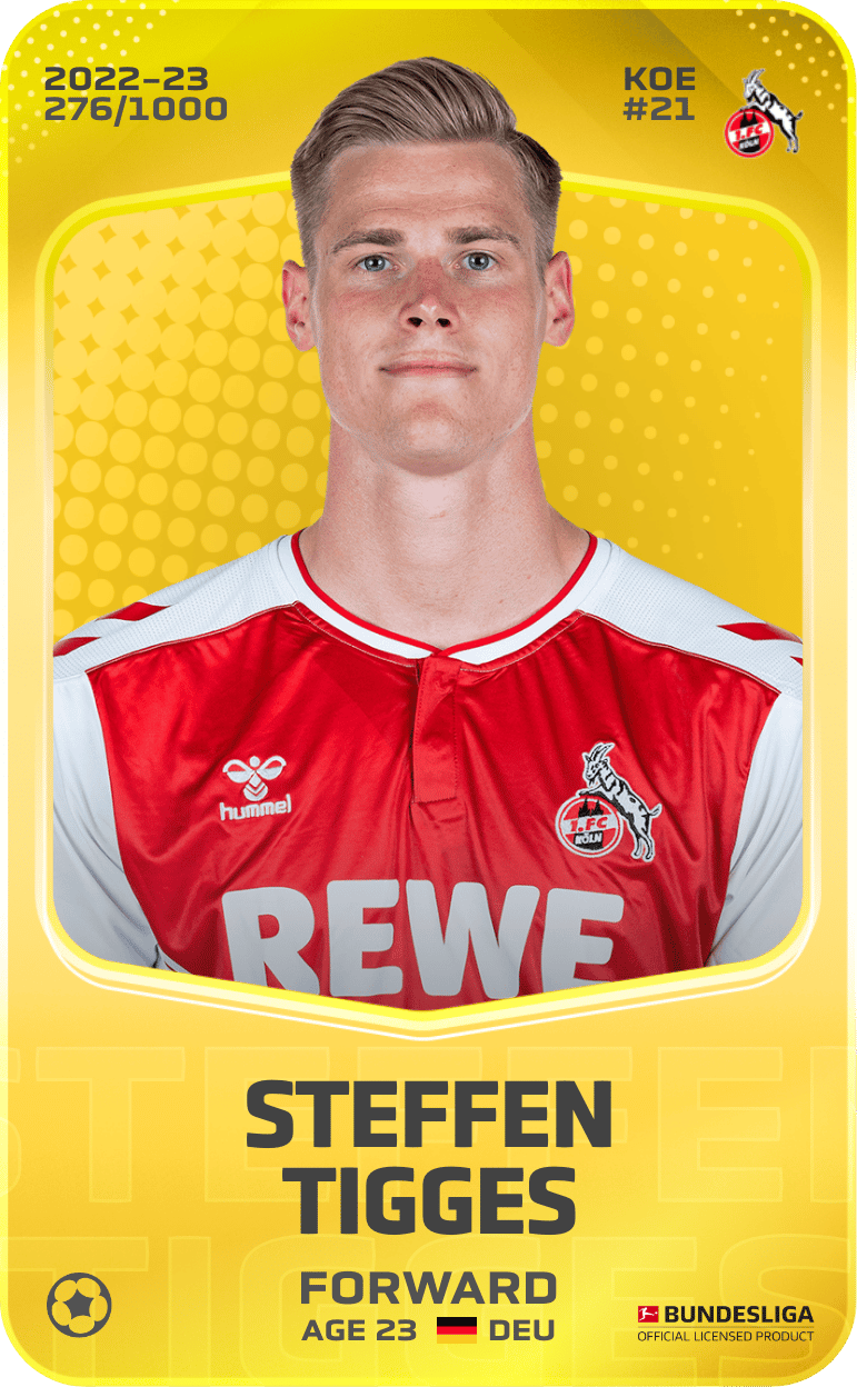 Steffen Tigges 2022-23 • Limited 276/1000