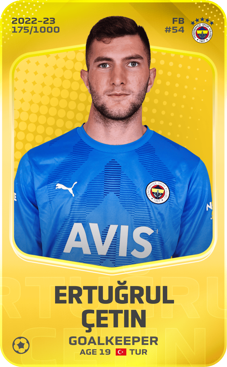 Ertuğrul Çetin 2022-23 • Limited 175/1000