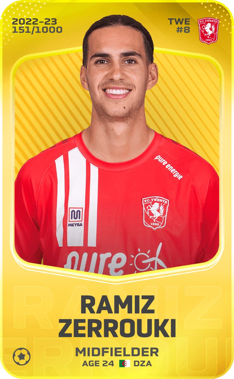 Ramiz Zerrouki 2022-23 • Limited 151/1000