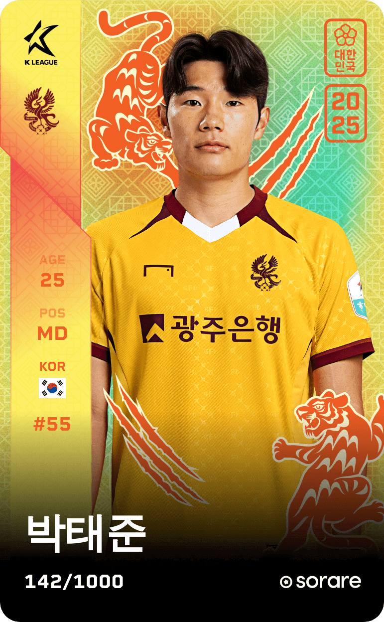 Park Tae-Joon 2025-26 • Limited 142/1000