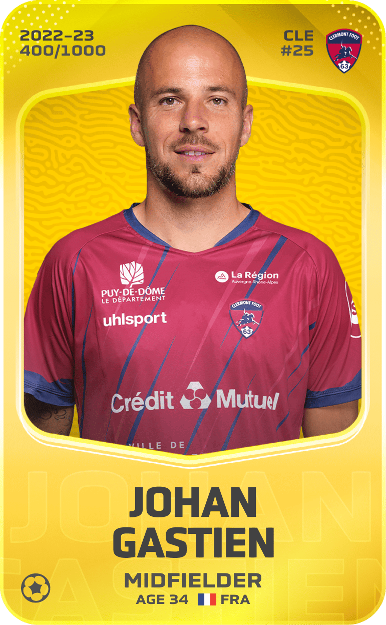 Johan Gastien 2022-23 • Limited 400/1000