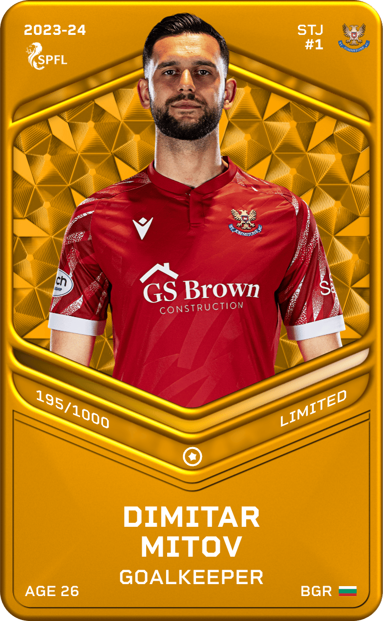 Dimitar Mitov 2023-24 • Limited 195/1000