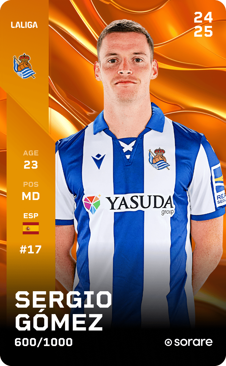 Sergio Gómez 2024-25 • Limited 600/1000