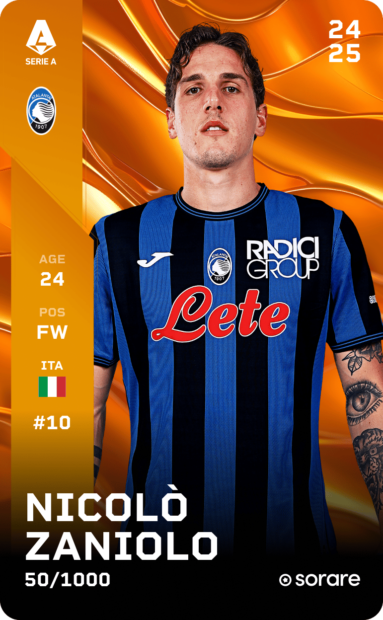 Nicolò Zaniolo 2024-25 • Limited 50/1000