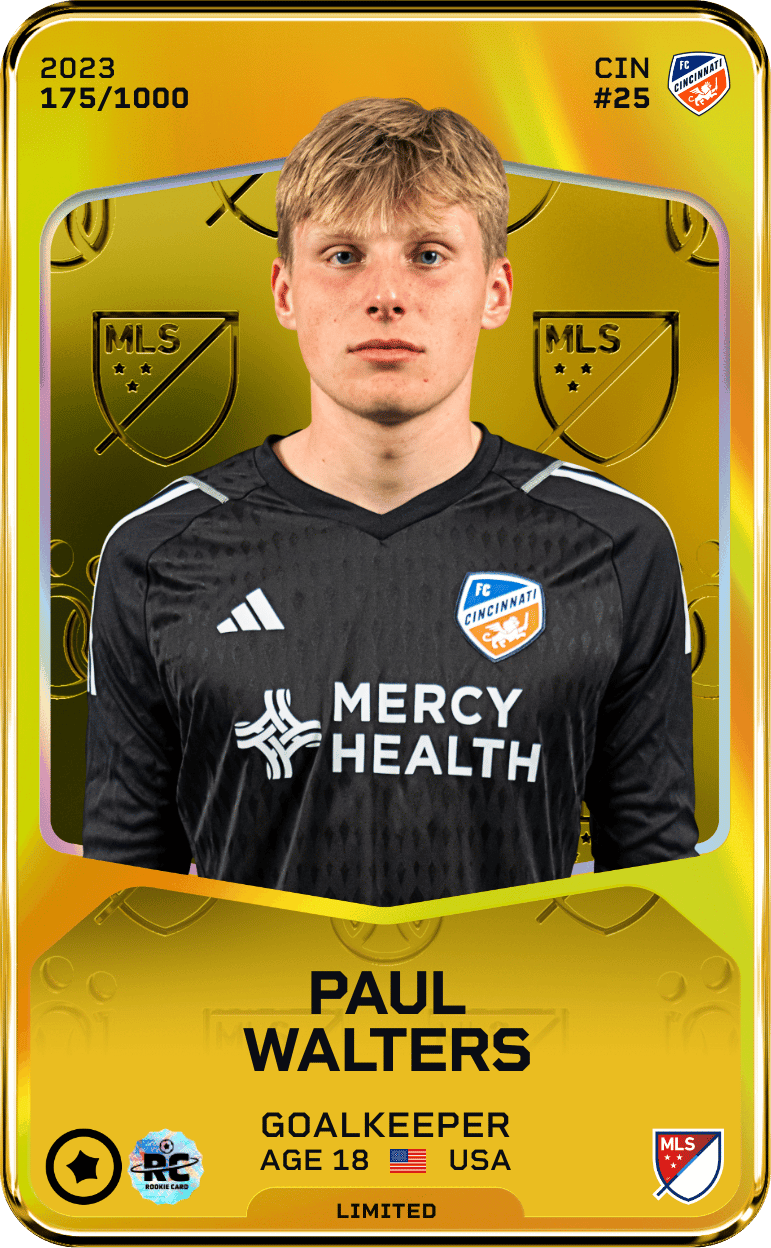 Paul Walters 2023-24 • Limited 175/1000