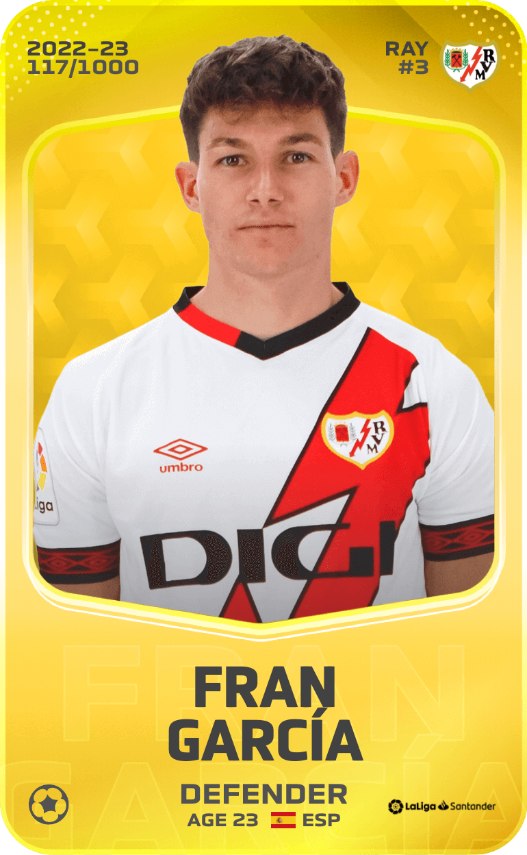Fran García 2022-23 • Limited 117/1000