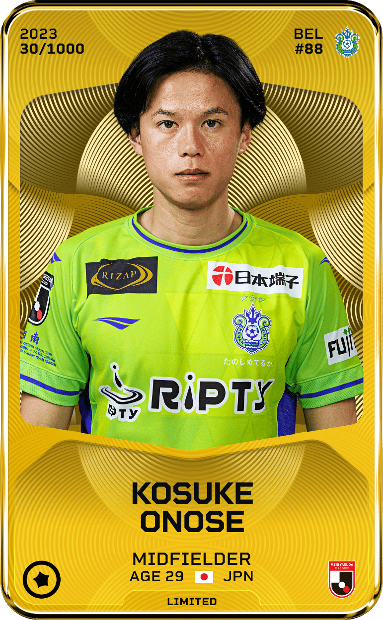 Kosuke Onose 2023-24 • Limited 30/1000