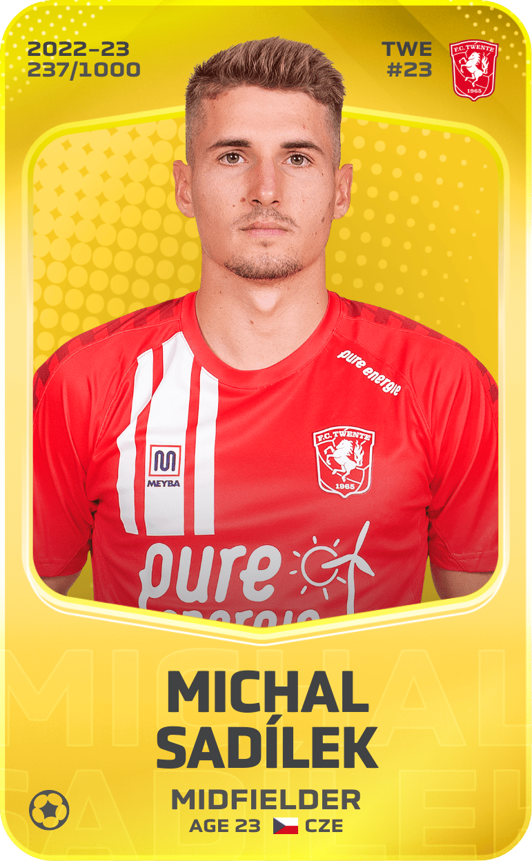 Michal Sadílek 2022-23 • Limited 237/1000