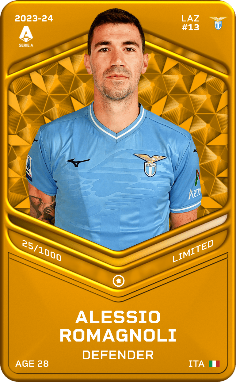 Alessio Romagnoli 2023-24 • Limited 25/1000