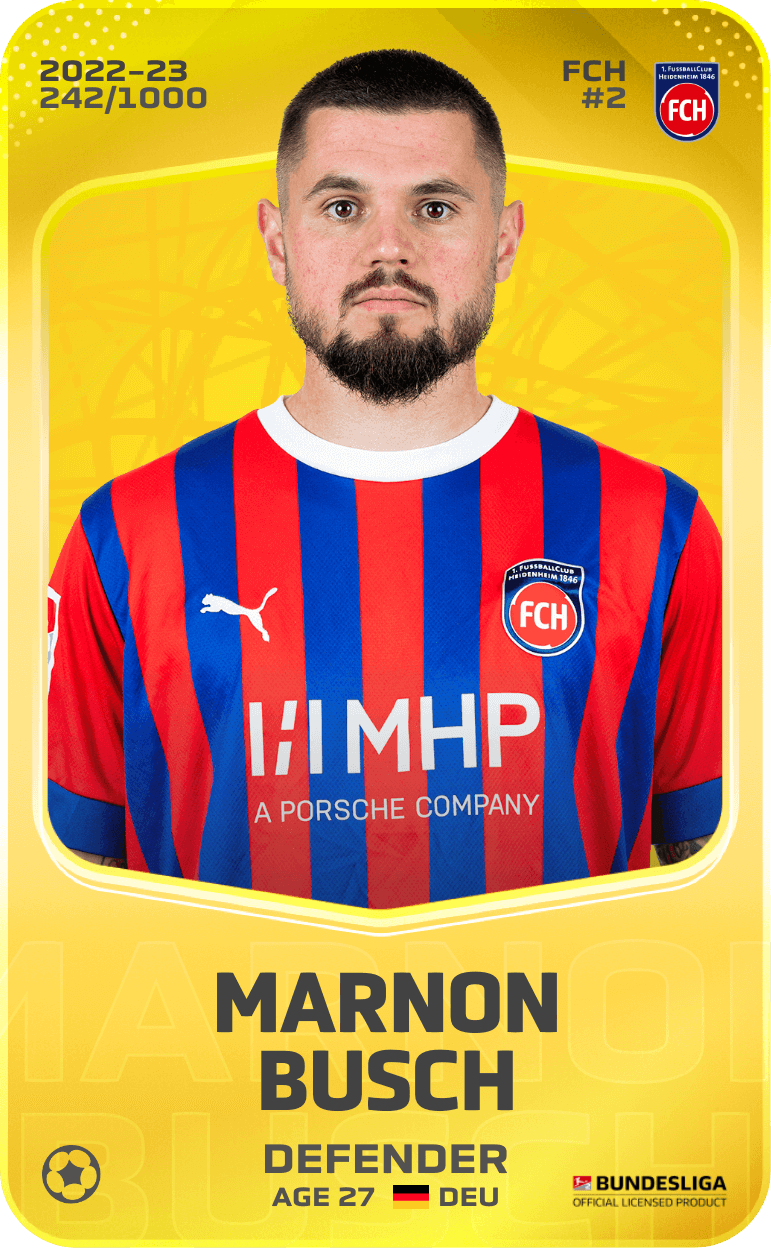 Marnon Busch 2022-23 • Limited 242/1000