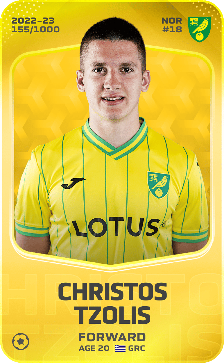 Christos Tzolis 2022-23 • Limited 155/1000