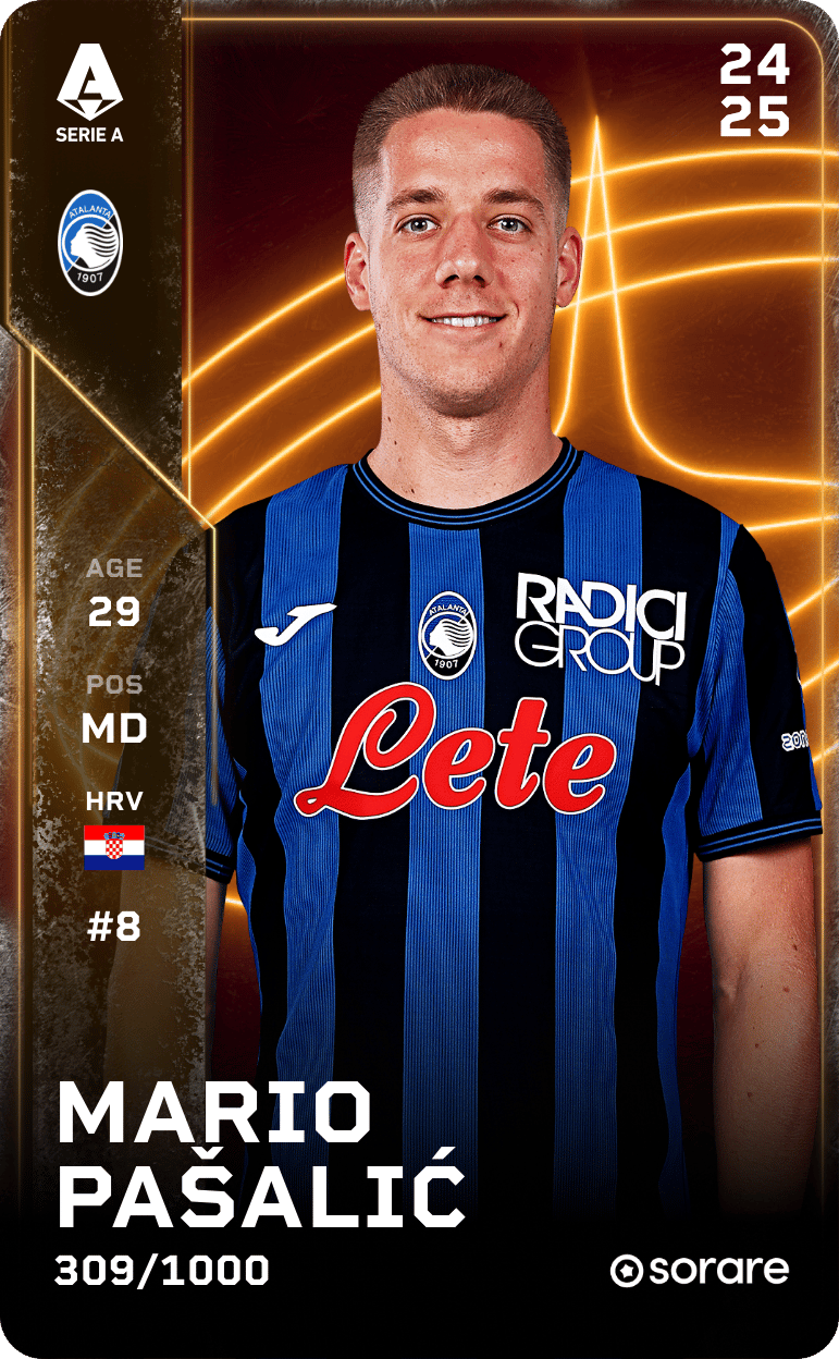 Mario Pašalić 2024-25 • Limited 309/1000