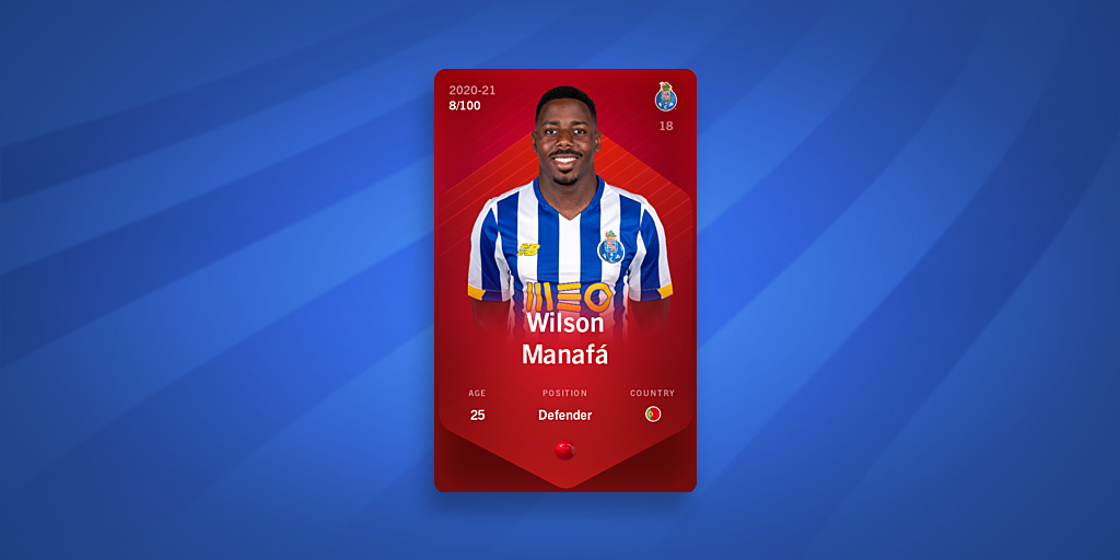 Wilson Manafá 202021 • Rare 8/100