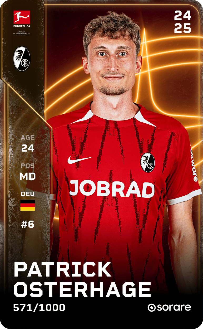Patrick Osterhage 2024-25 • Limited 571/1000