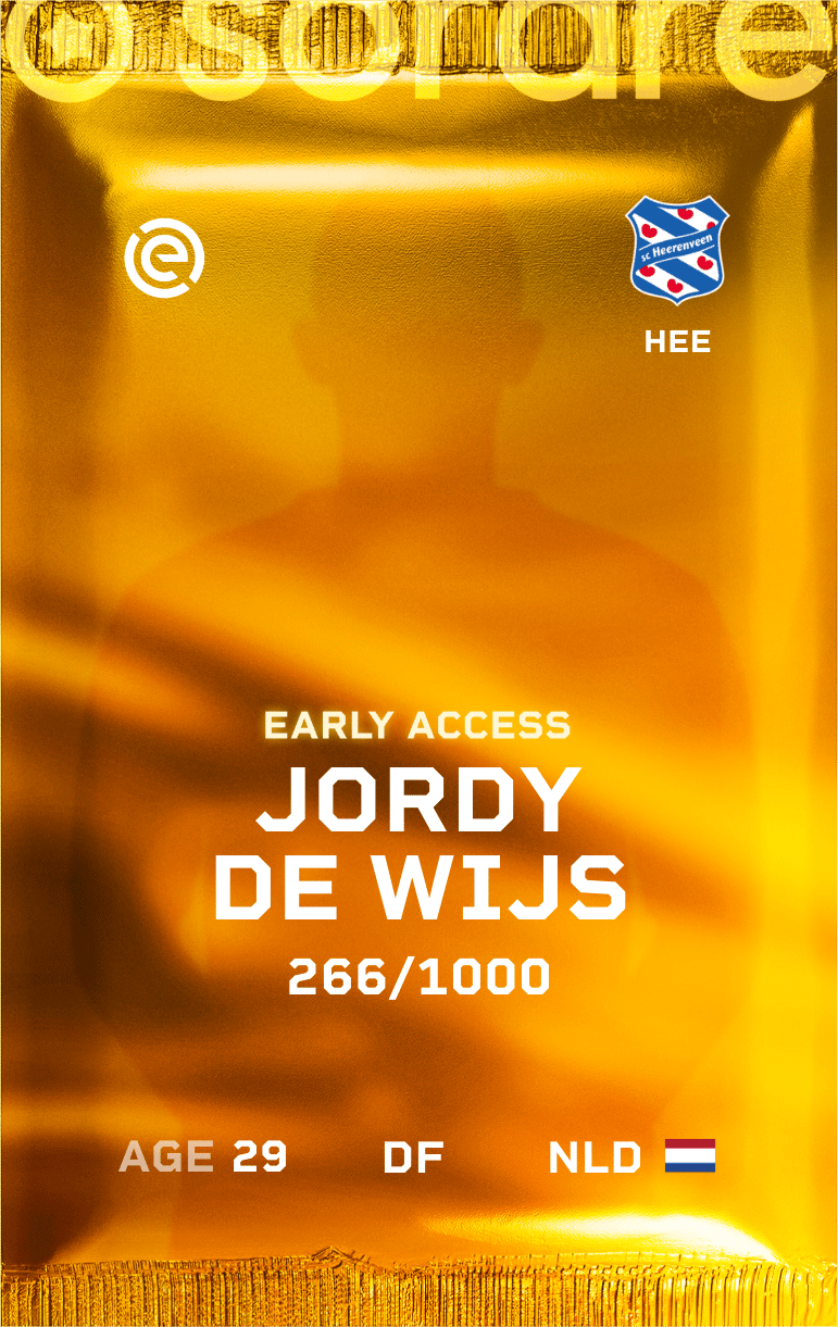 Jordy de Wijs 2024-25 • Limited 266/1000