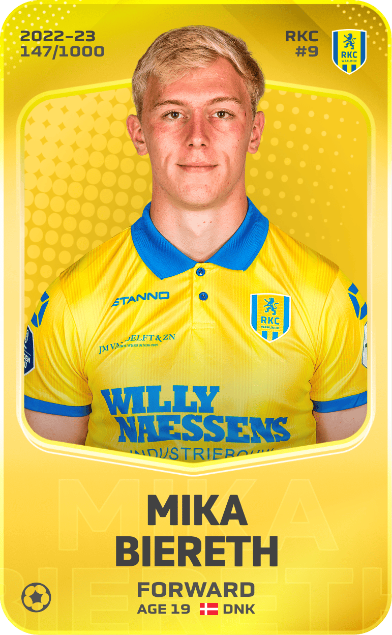 Mika Biereth 2022-23 • Limited 147/1000