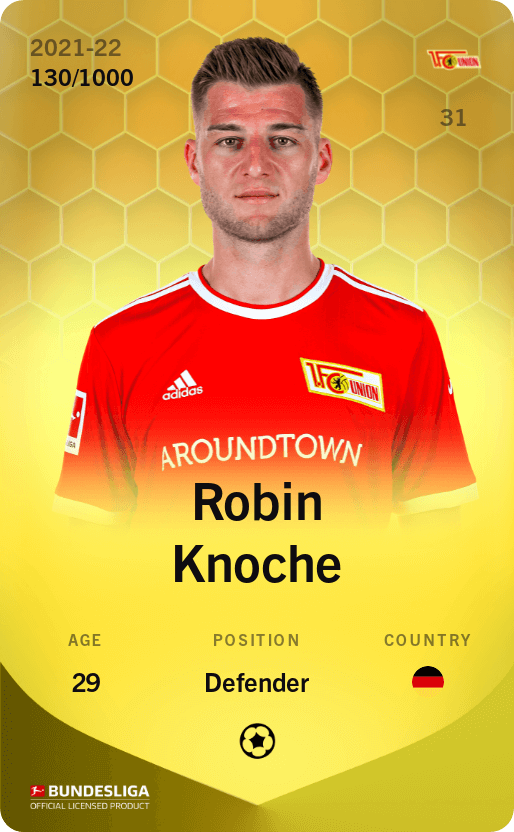 Robin Knoche 2021-22 • Limited 130/1000