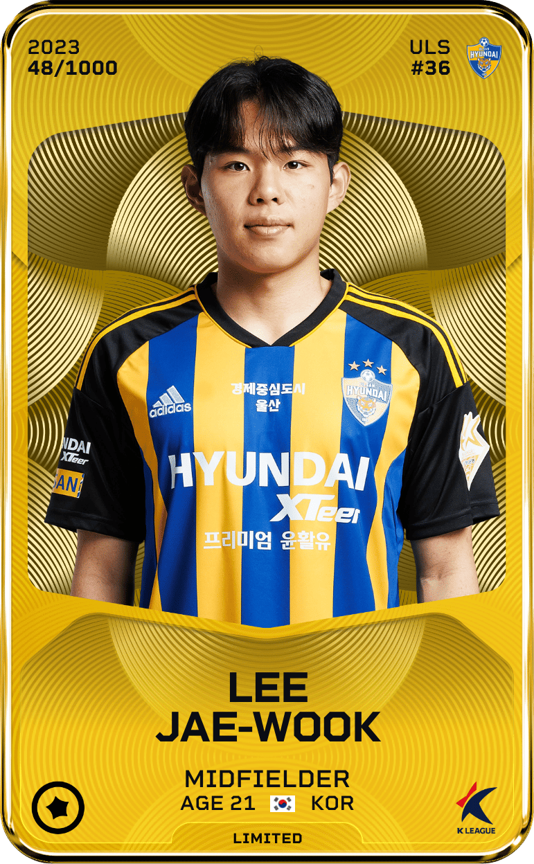 Lee Jae-Wook 2023-24 • Limited 48/1000