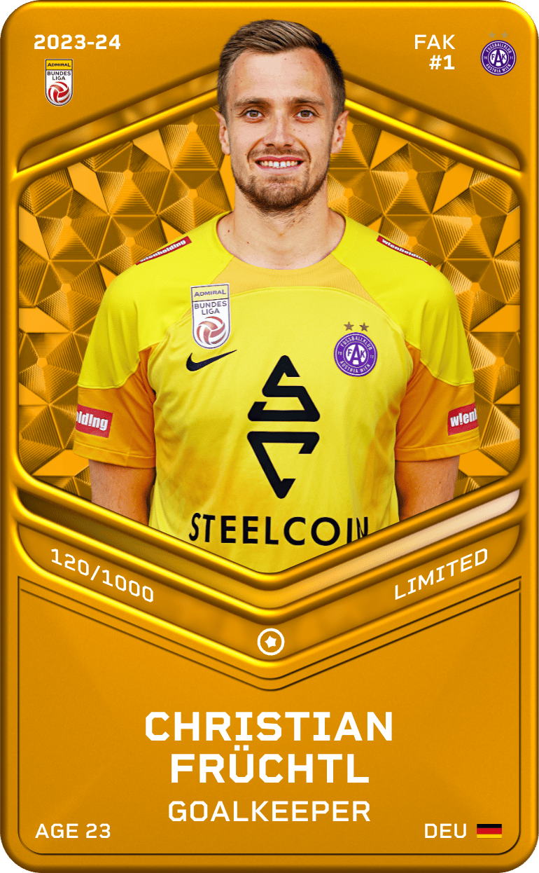 Christian Früchtl 2023-24 • Limited 120/1000