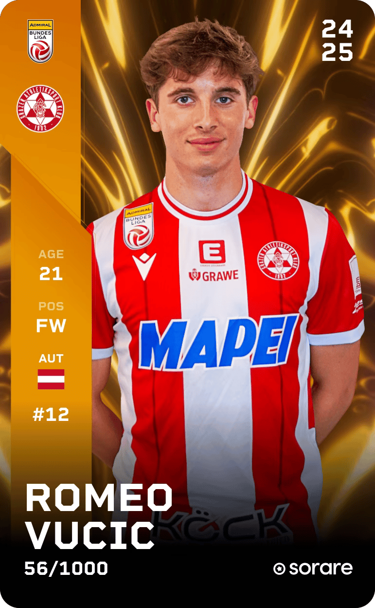 Romeo Vucic 2024-25 • Limited 56/1000