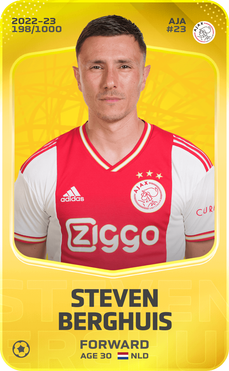 Steven Berghuis 2022-23 • Limited 198/1000