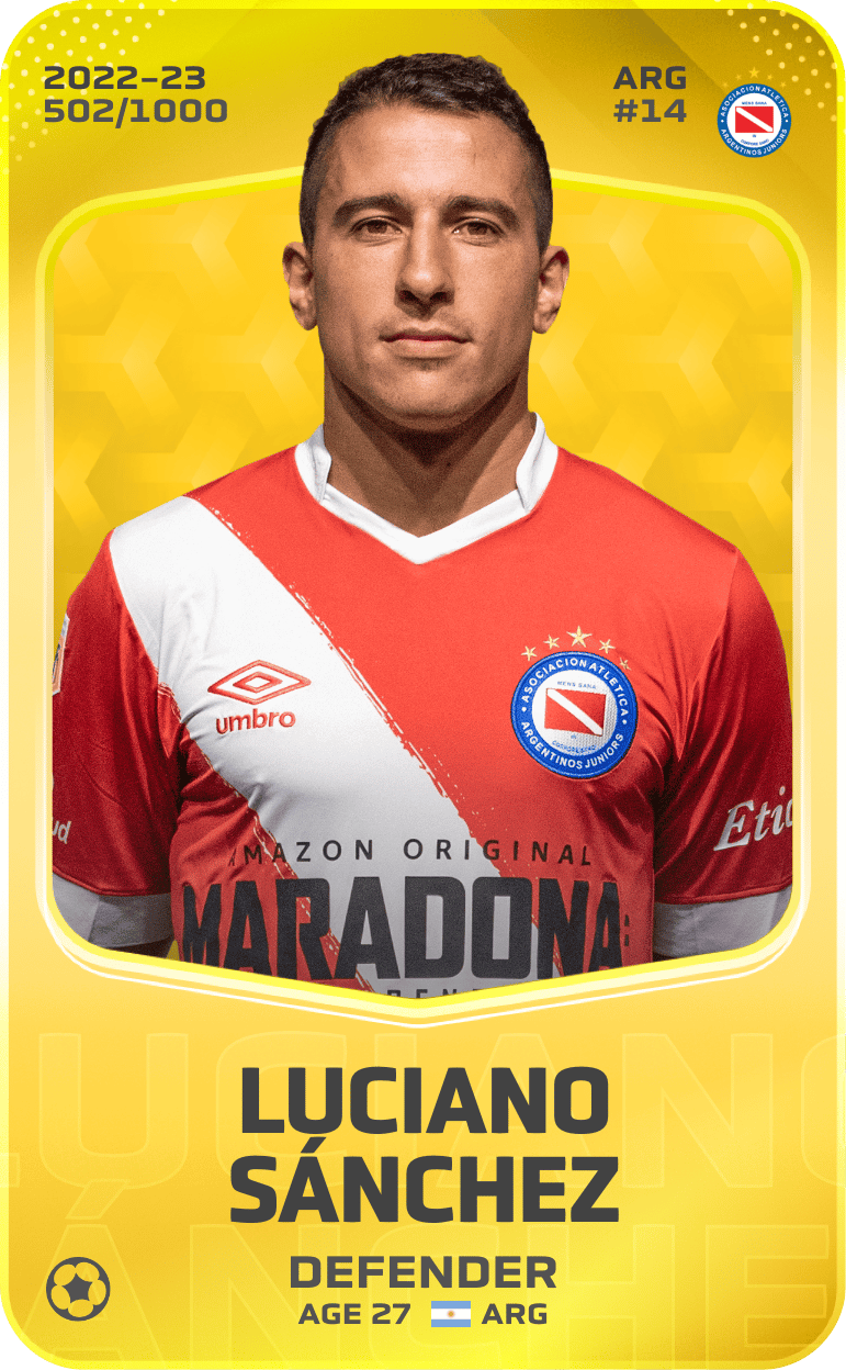 Luciano Sánchez 2022-23 • Limited 502/1000