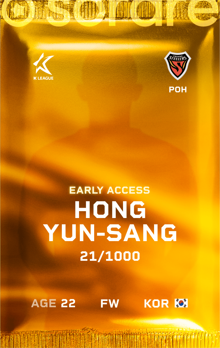 Hong Yun-Sang 2025-26 • Limited 21/1000